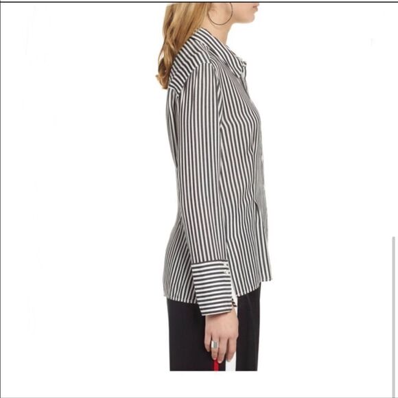 Treasure & Bond Stripe Button Up - Picture 3 of 13